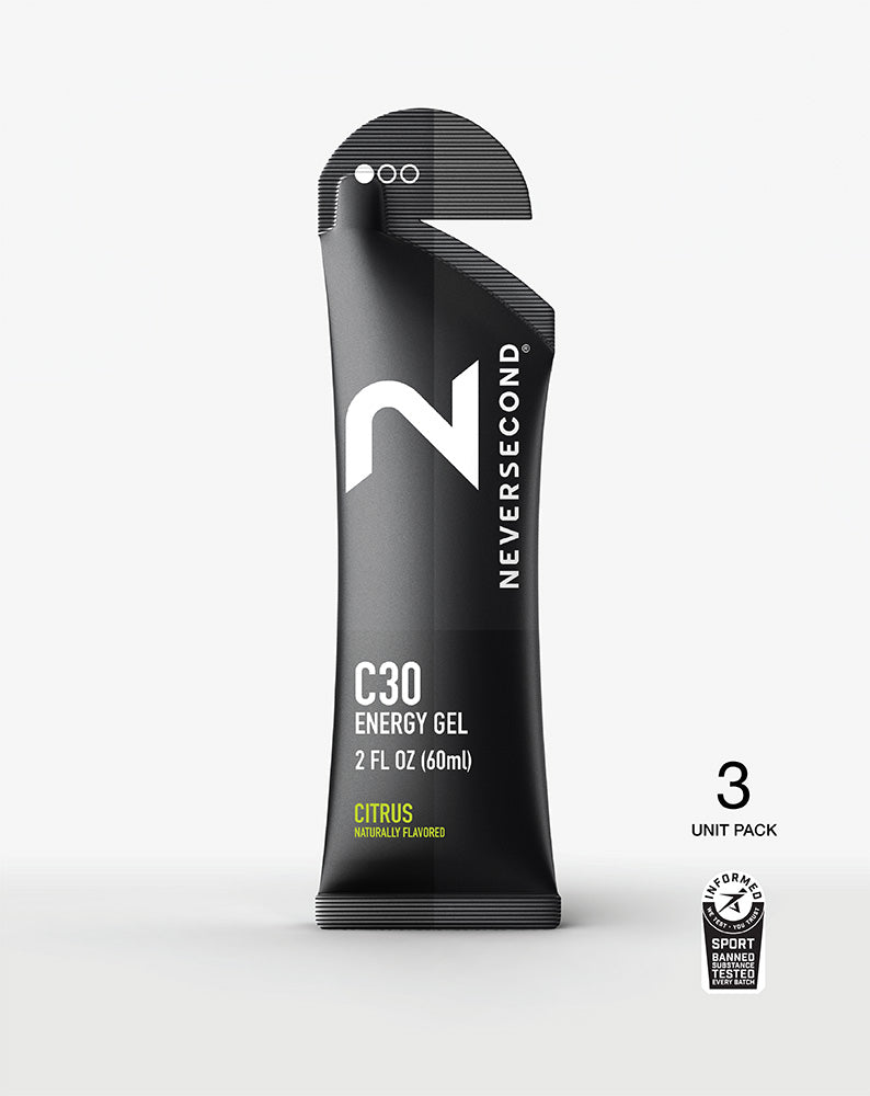 C30 Energy Gel Trial Pack 3CT – NEVERSECOND
