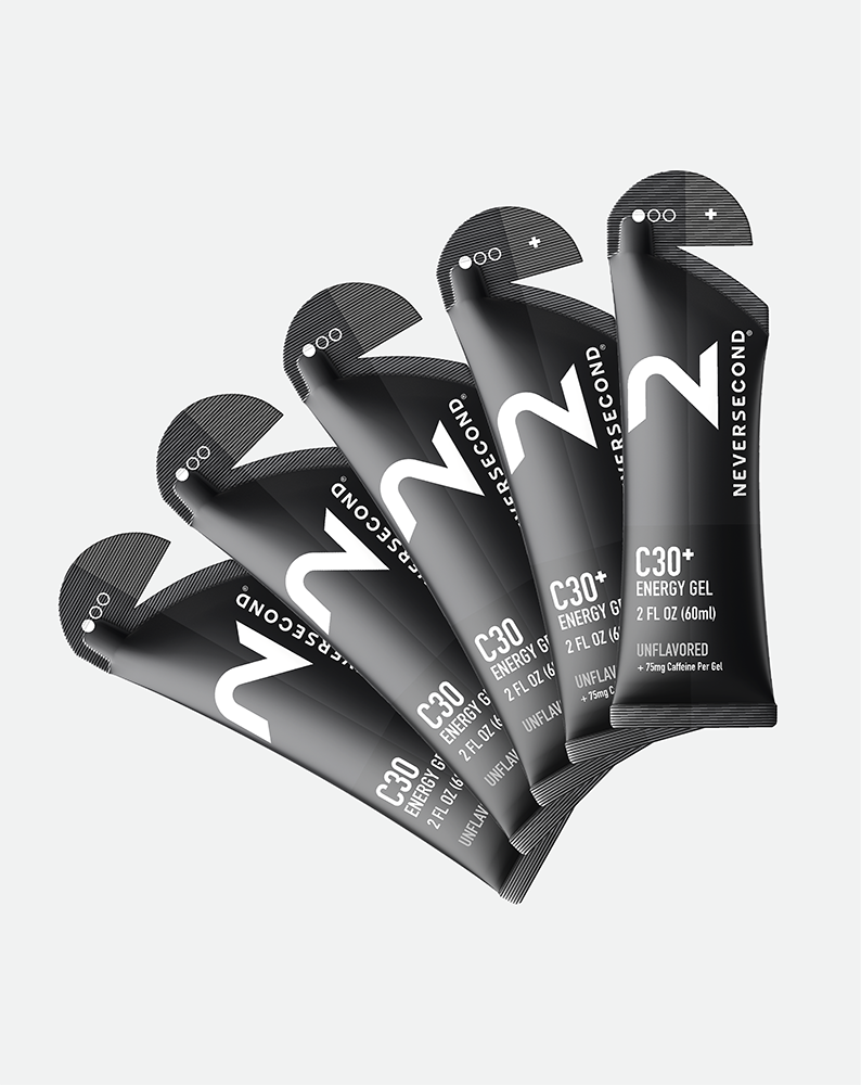 C30 Unflavored Energy Gel Trial Pack – NEVERSECOND
